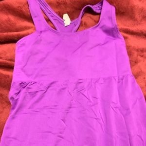 Aerie byAE Fuchsia WorkoutTank w/ BuiltInBra Large